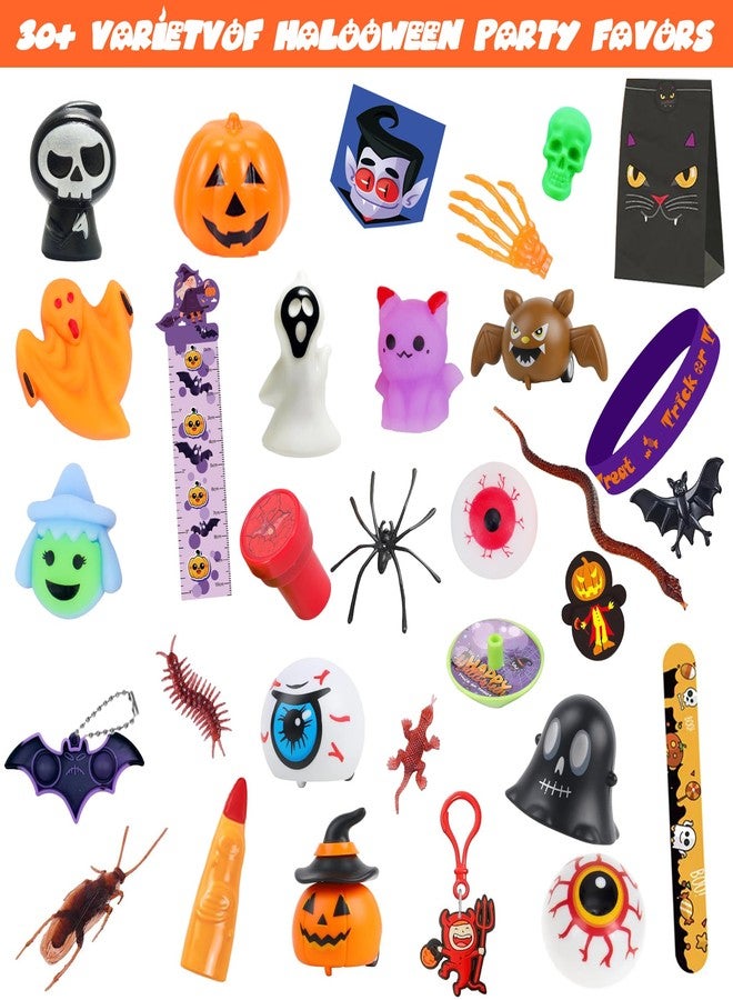 PLOUGVI 702PCS Halloween Party Favors Supplies Decorations - Trick or Treat Goodies Bag Fillers Stuffers - Halloween Toys for Classroom Prizes Gifts - Image 3